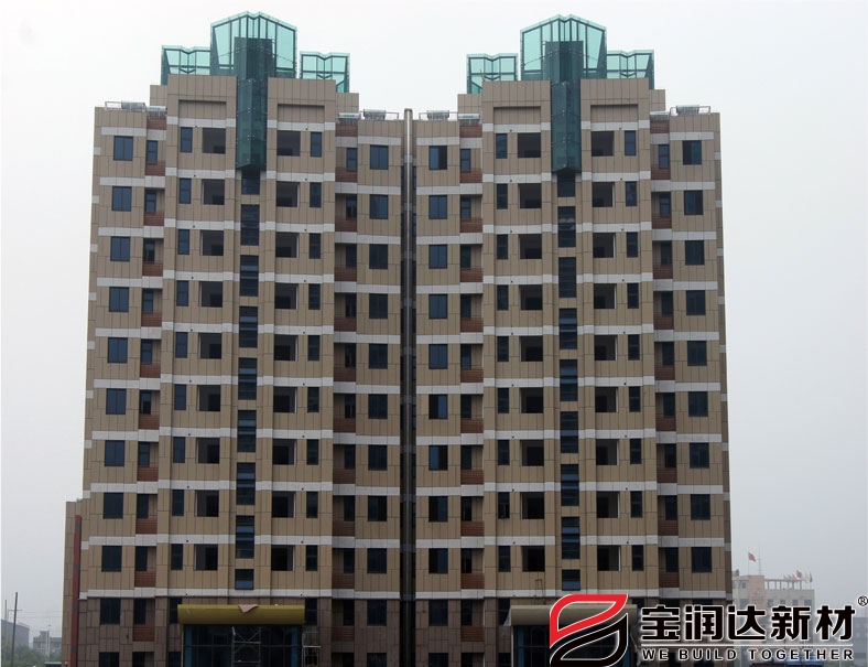 江苏镇江新区项目案例外墙保温一体板